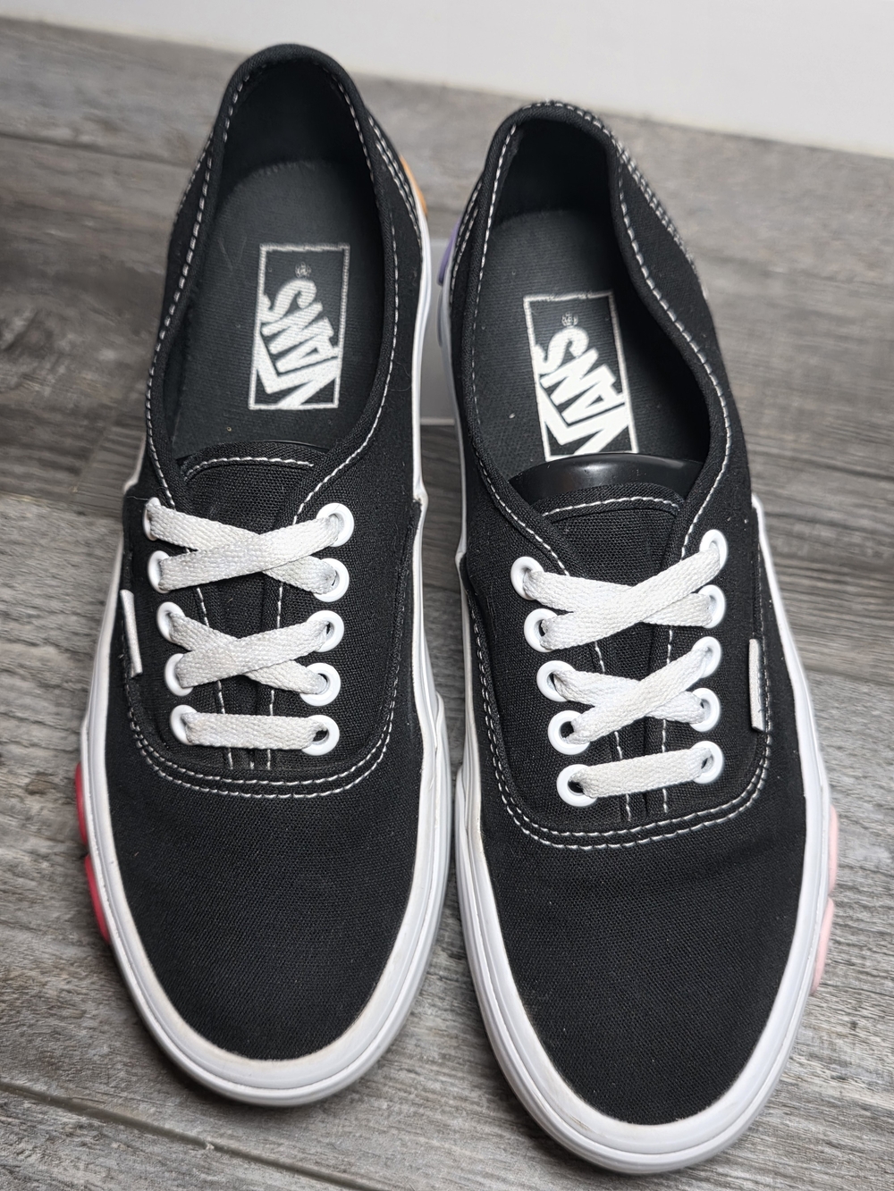 Vans Women's Authentic Stackform Oversized Floral Skate Shoes Sz 8 - Picture 4 of 9